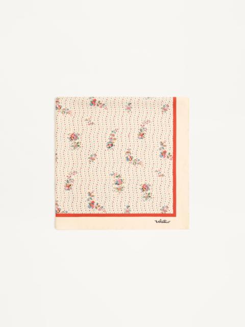 PAPIER FLOREAL SILK SCARF