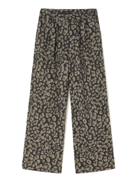 Seattle Jungle Wide Leg Denim Pants