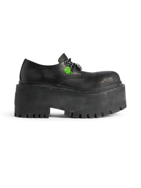 Women's Strike Platform Derby With Charms in Black/multicolor
