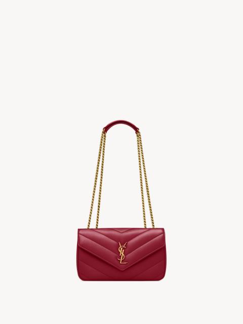 LOULOU SMALL IN MATELASSÉ LAMBSKIN