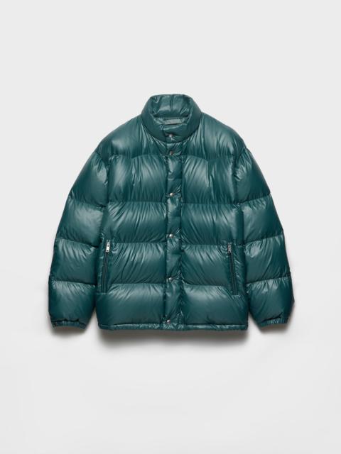 Medium-weight Re-Nylon down jacket