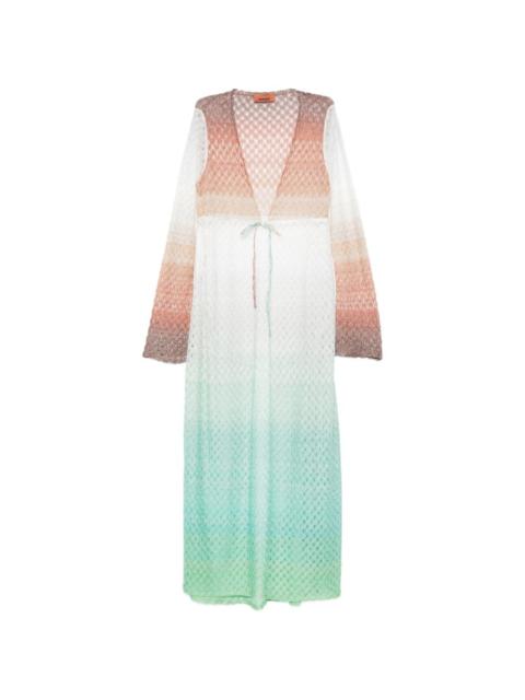 open-knit cover-up