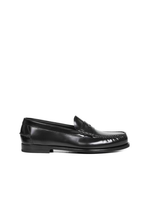 penny band stitched loafers