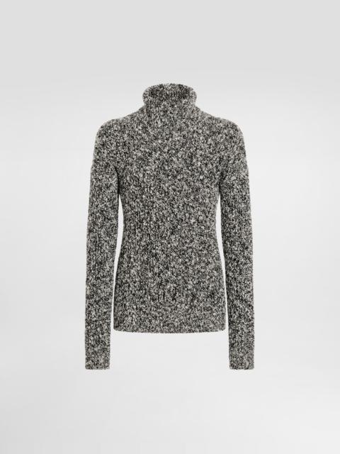 Wool blend turtleneck