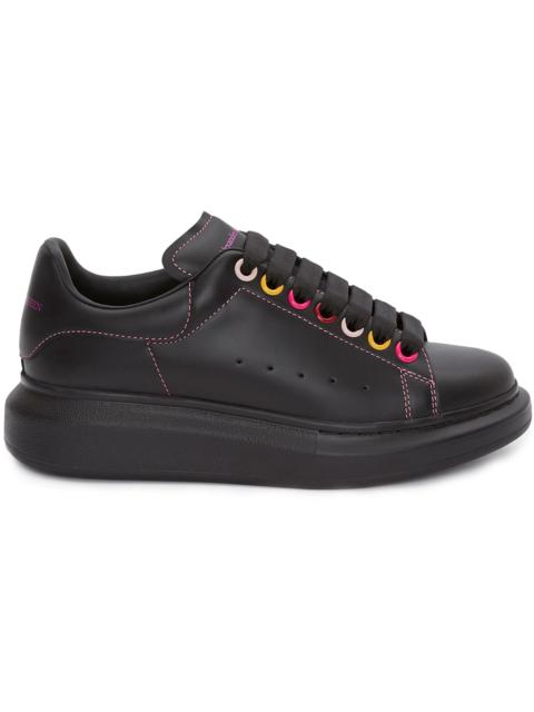 Alexander McQueen Oversized Black Rainbow Eyelets (Women's)
