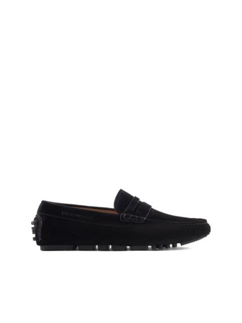 leather loafers