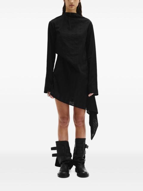 Halvi draped shirt dress