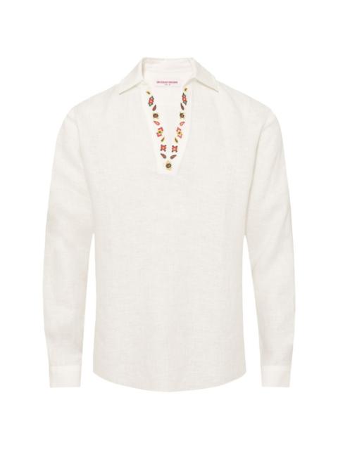 Ridley embroidery shirt