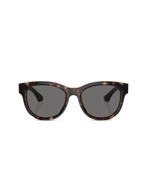 tortoiseshell wayfarer-frame sunglasses