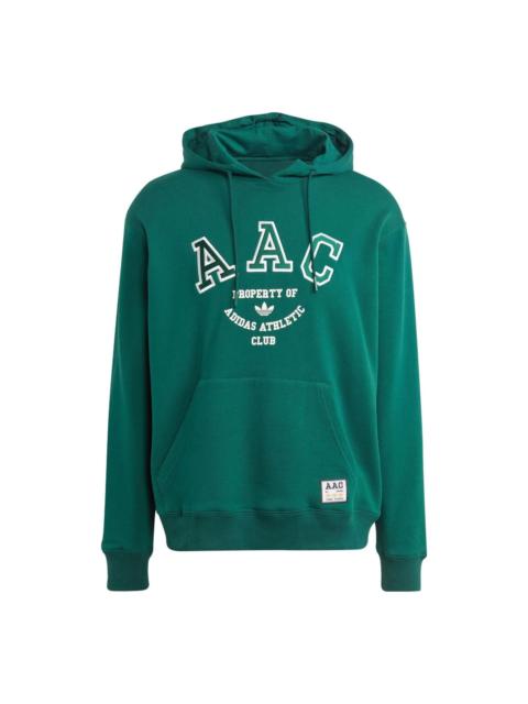 adidas originals Hack AAC Hoodies 'Green' IM4576