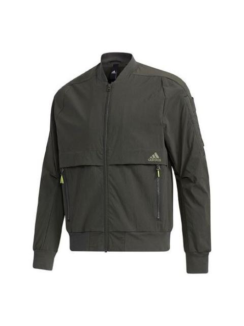 adidas TH BOMB Casual Sports Jacket Brown GF4029