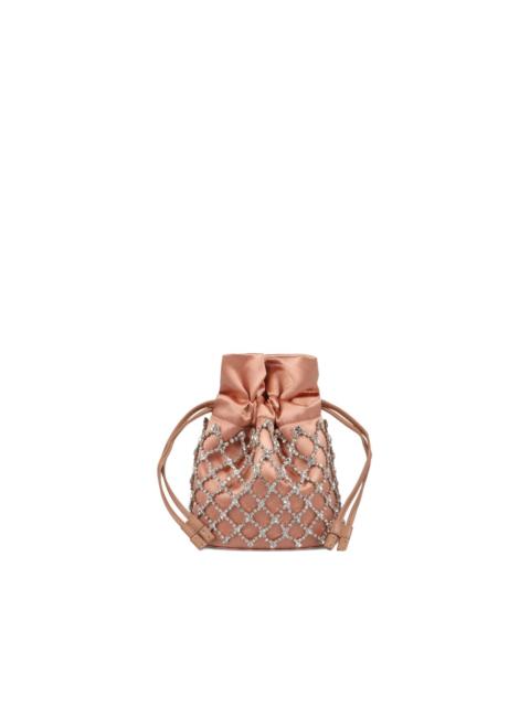 mini Crystal Lover clutch bag