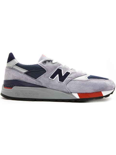 New Balance 998 Grey Navy Red