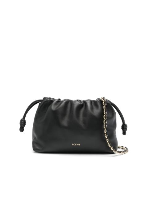 Flamenco leather shoulder bag