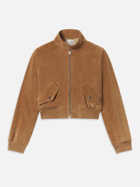 The Suede Harrington Jacket