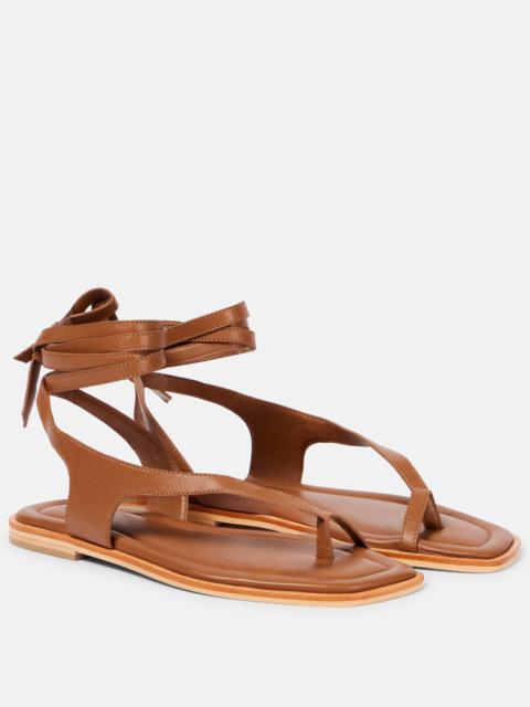 Heidi leather sandals