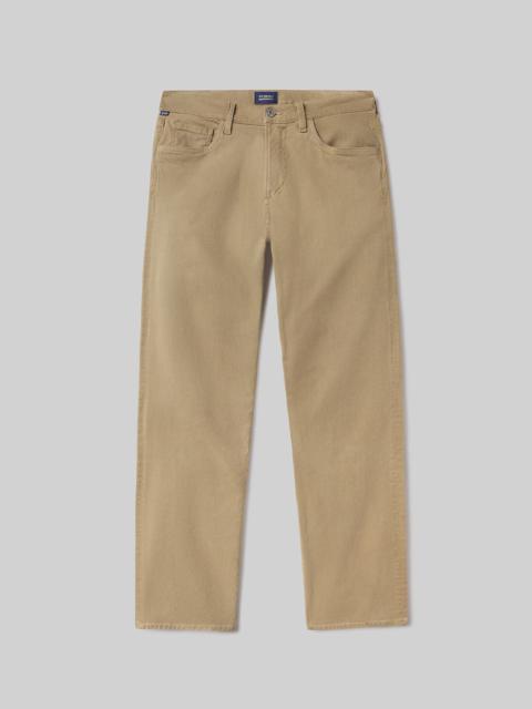 Elijah Straight Cashmere Touch Twill
In Olive Khaki