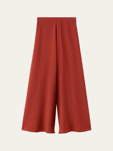 Frank Wide-Leg Wool Trousers