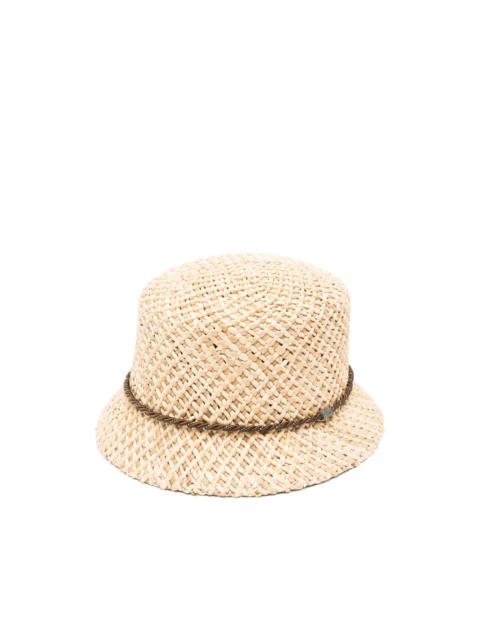woven bucket hat