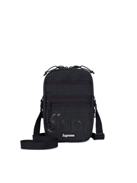 ripstop water-resistant shoulder bag