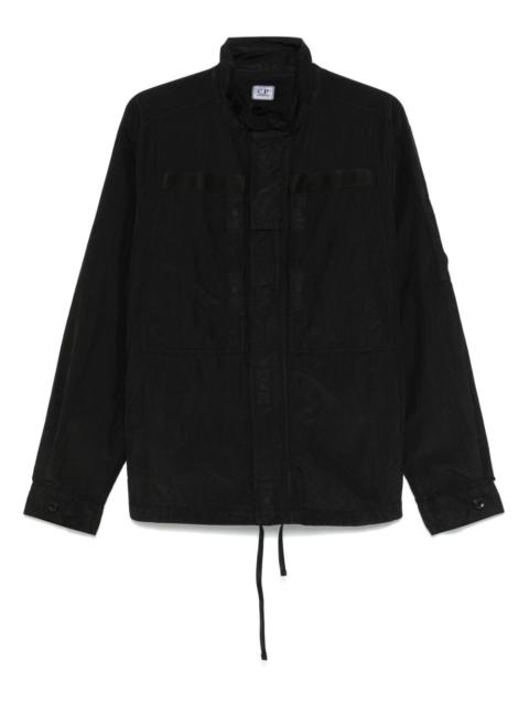 Lens-detail overshirt