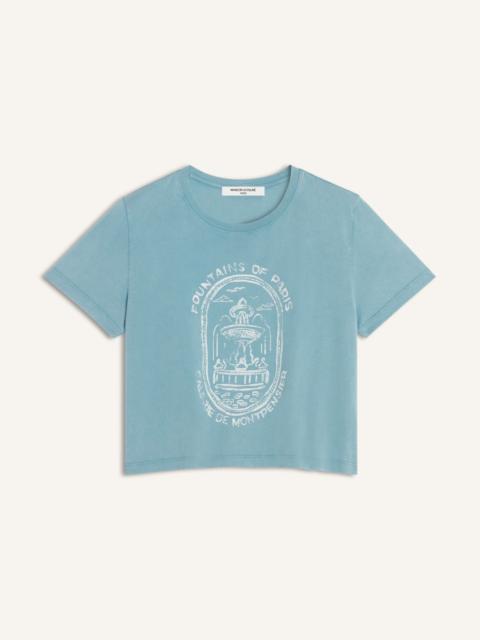 FOUNTAIN STAMP FADED BABY TEE-SHIRT