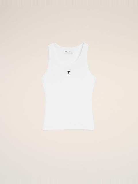 WHITE COTTON AMI DE COEUR TANKTOP