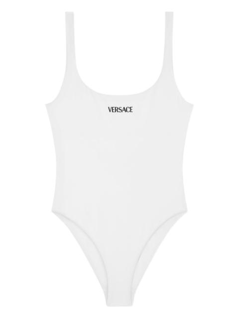 logo swimsuit