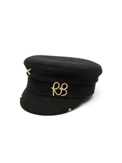 Baker Boy logo-appliqué cap