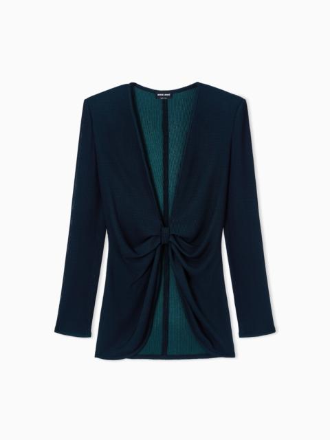 ASV RIBBED VISCOSE JUMPER