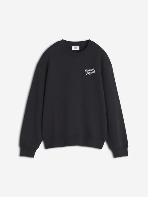 MAISON KITSUNE HANDWRITING COMFORT SWEATSHIRT