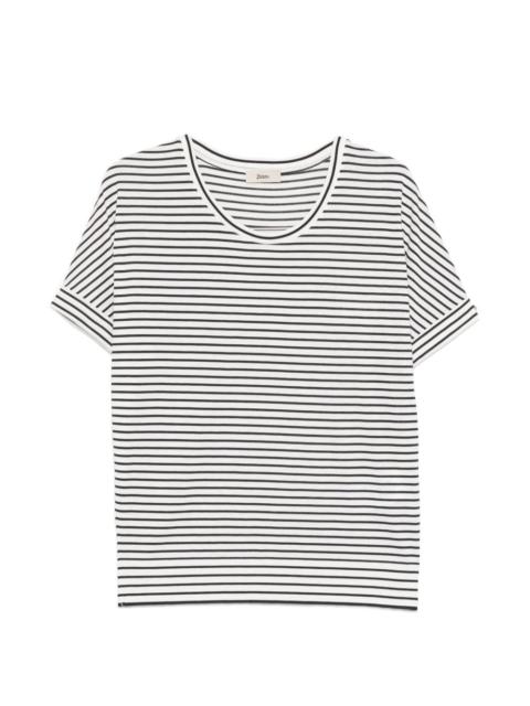 striped crew-neck T-shirt