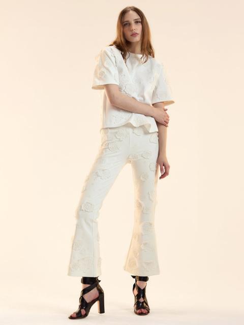 Pop Floral Applique Pant