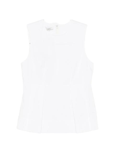Vince Pleated Sleeveless Top