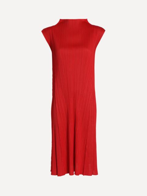 MONTHLY COLOURS: NOVEMBER Pleated Midi Dress