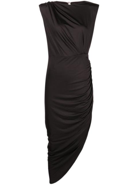 Merrith draped midi dress