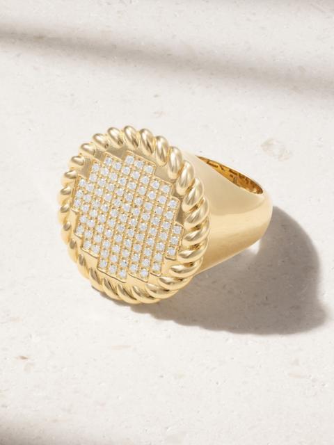 14-karat Gold Diamond Ring