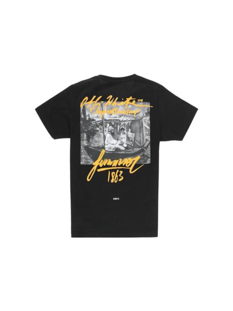 OFF-WHITE Oversized Summer T-Shirt Black