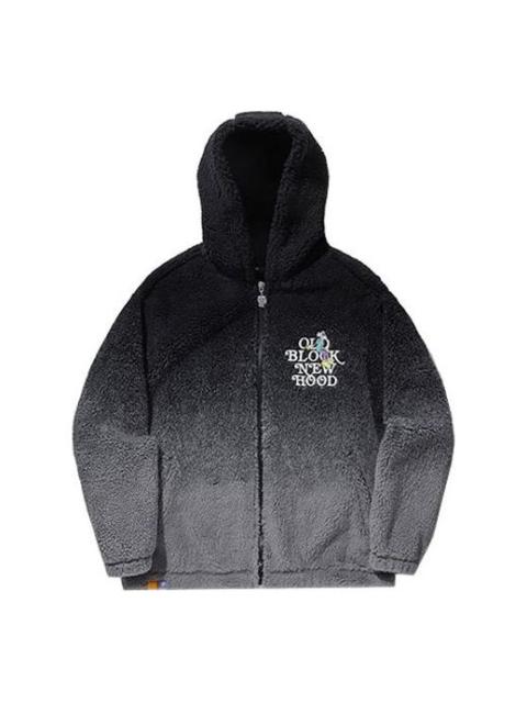 Li-Ning x Steven Harrington Logo Hoodie 'Black Grey' AWDTD05-3