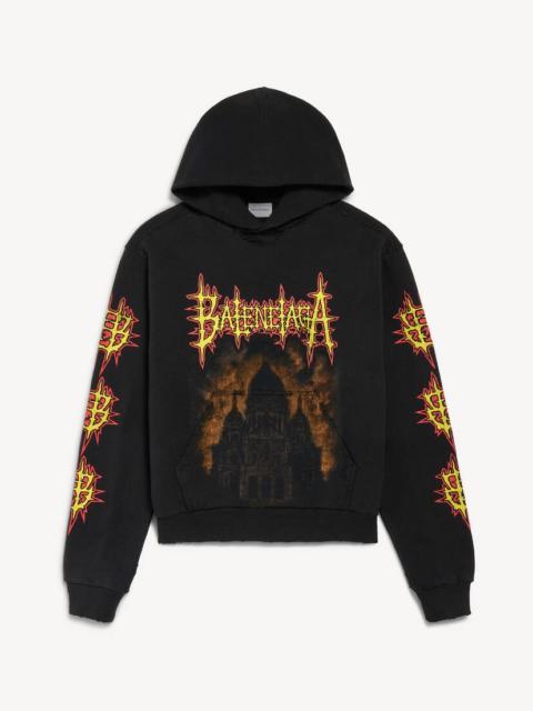 Women's Balenciaga Sacré Cœur Hoodie Medium Fit in Black