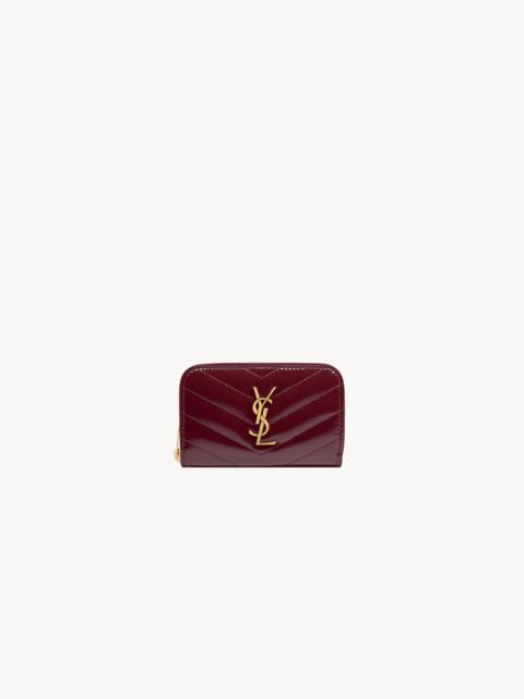 CASSANDRE MATELASSÉ WALLET IN PATENT LEATHER