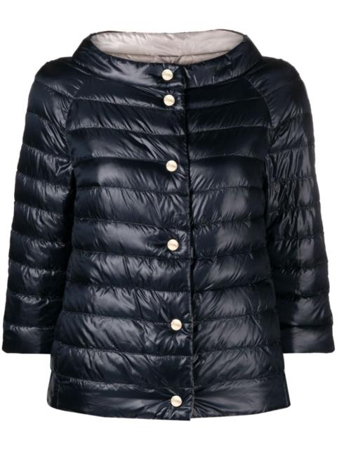 reversible quilted jacket