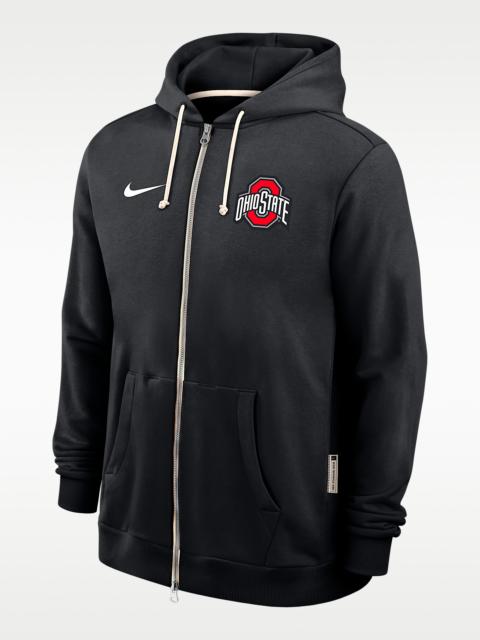 Ohio State Sideline Men's Nike Dri-FIT College Full-Zip Hoodie