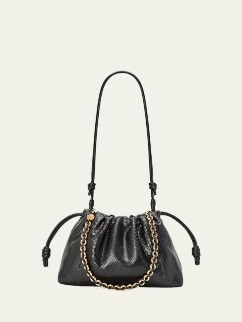 Flamenco Python Shoulder Bag