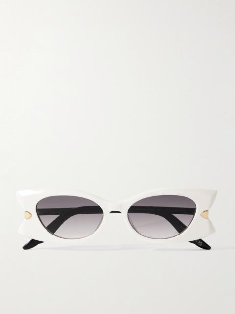 Diorbutterfly S2i Cat-eye Acetate Sunglasses