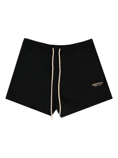 Fear of God Essentials FW23 Running Shorts 'Jet Black' 160BT232020F