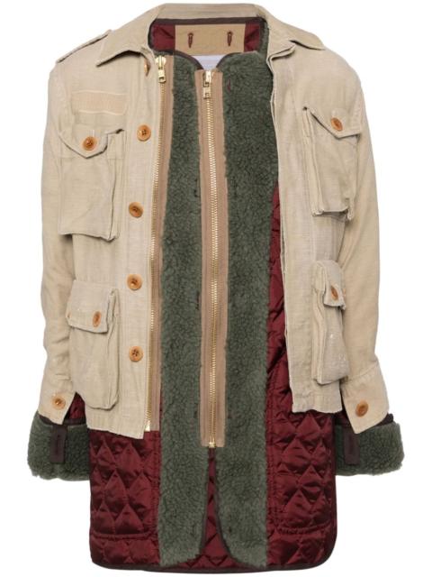 padded design jacket