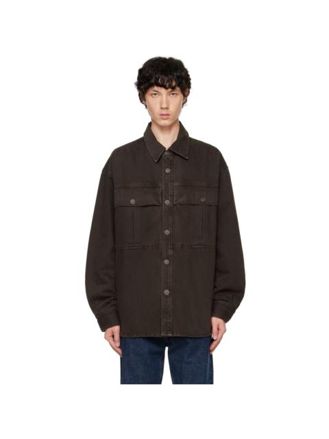 Brown Axel Denim Shirt
