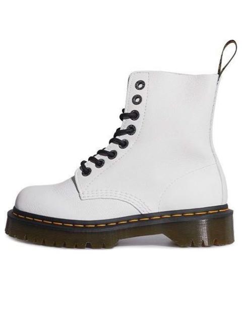 (WMNS) Dr. Martens 1460 Pascal Bex Pisa Leather Lace Up Boots 'White' 27376113