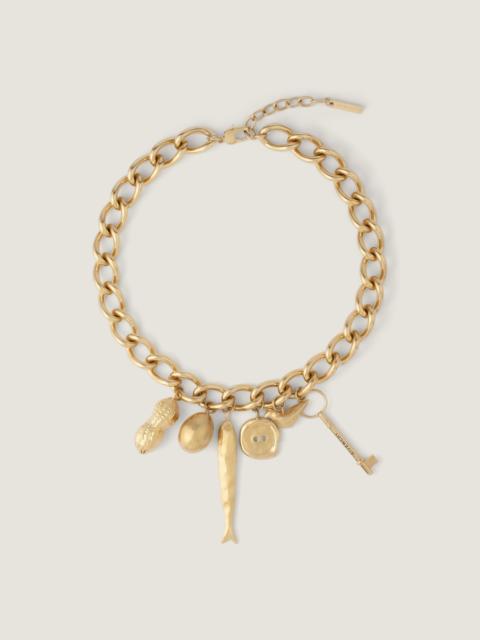 LUCKY CHARMS NECKLACE IN METAL